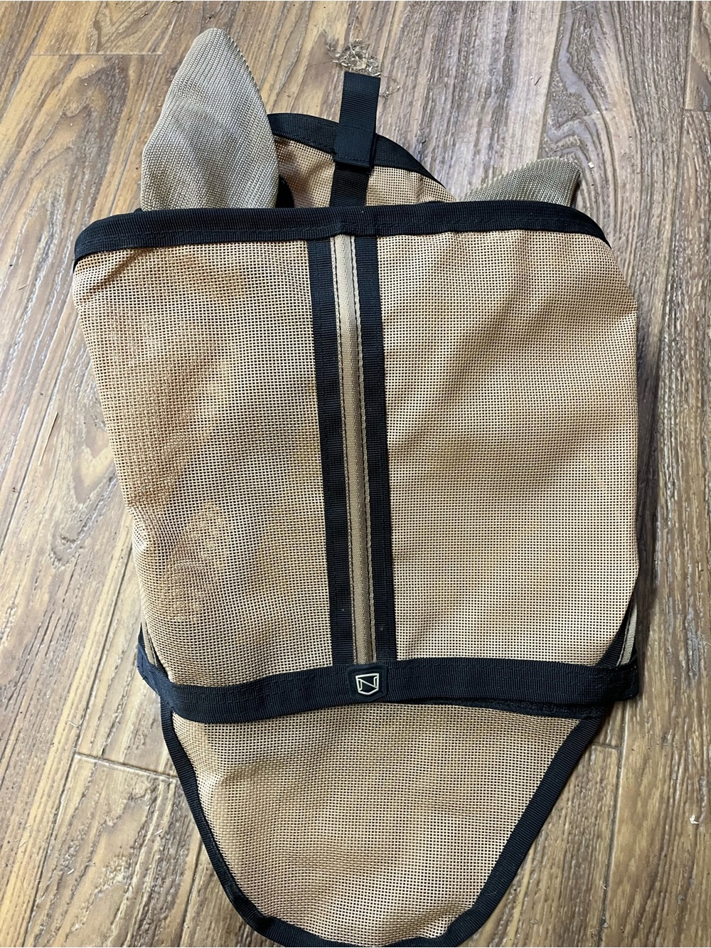 Noble Guardsman Fly Mask - Tan/Black
